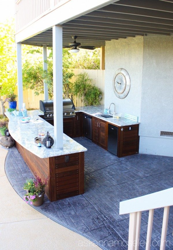 Outdoor kitchen | Ask Anna