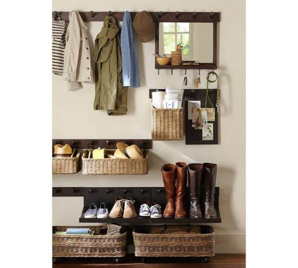 Lots of tips to help you organize the entryway closet in 30 minutes or less | Ask Anna