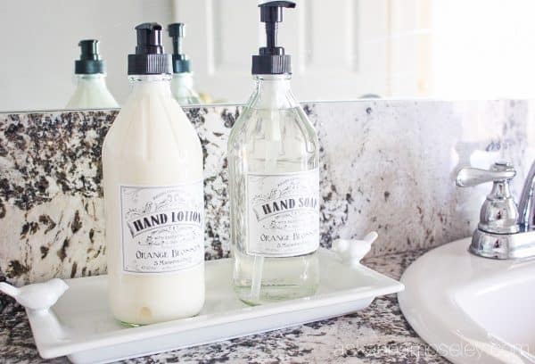 Guest bathroom organization on a budget | Ask Anna