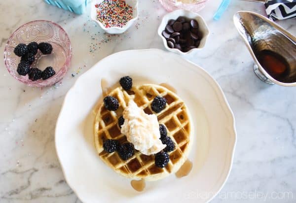 How to set up a waffle bar for National Waffle Day | Ask Anna