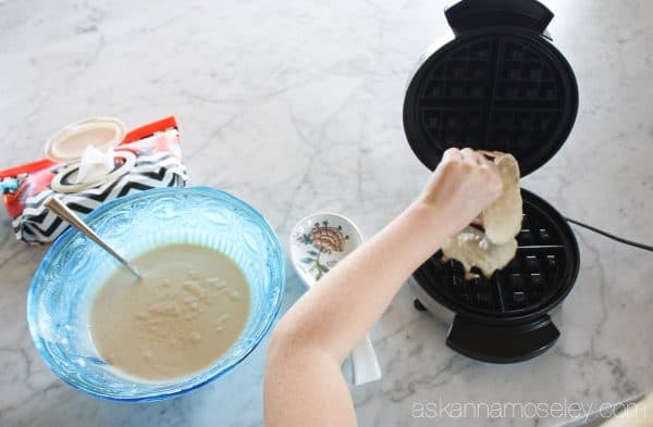 How to set up a waffle bar for National Waffle Day | Ask Anna