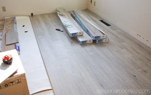 Flooring installation update with Envique laminate flooring | Ask Anna