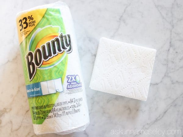 As moms we clean up lots of messes but now it's even faster with the new Bounty towels. They are 2x more absorbent so you can clean up quickly & get back to enjoying your family | Ask Anna