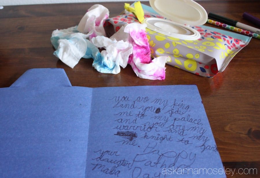 Father's Day card craft idea | Ask Anna