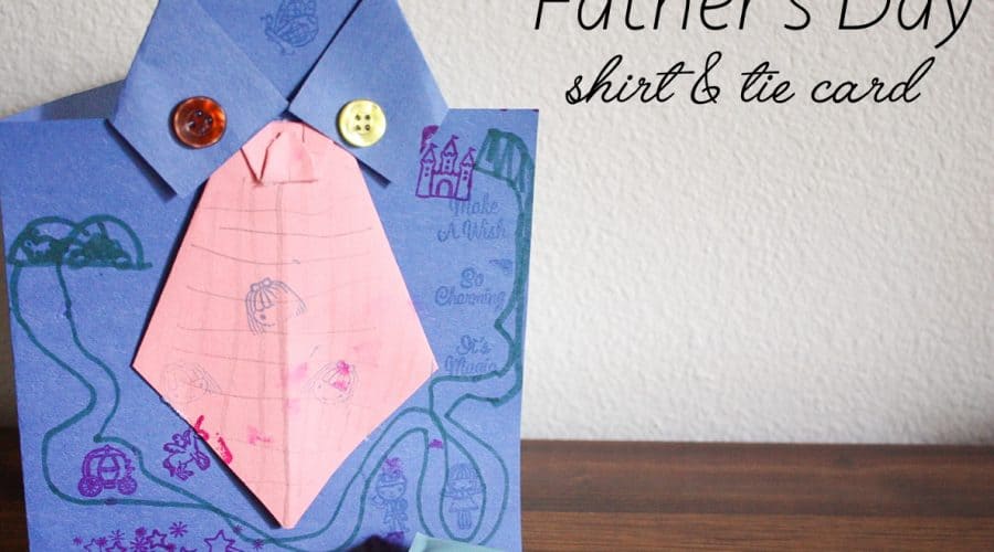 Father's Day card craft idea | Ask Anna