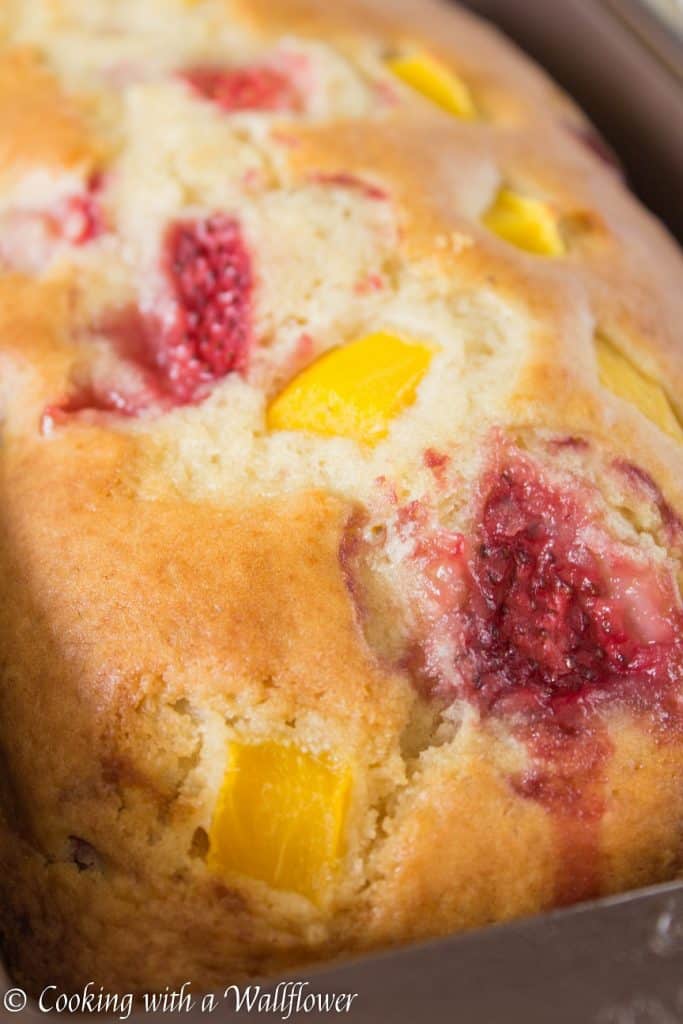 This strawberry mango bread is slightly sweet and so delicious, perfect for a summery breakfast | Cooking With a Wallflower for Ask Anna