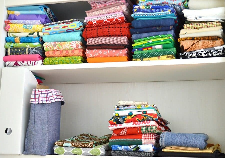 Easy tips for organizing fabric and your sewing room | Organized 31 for Ask Anna