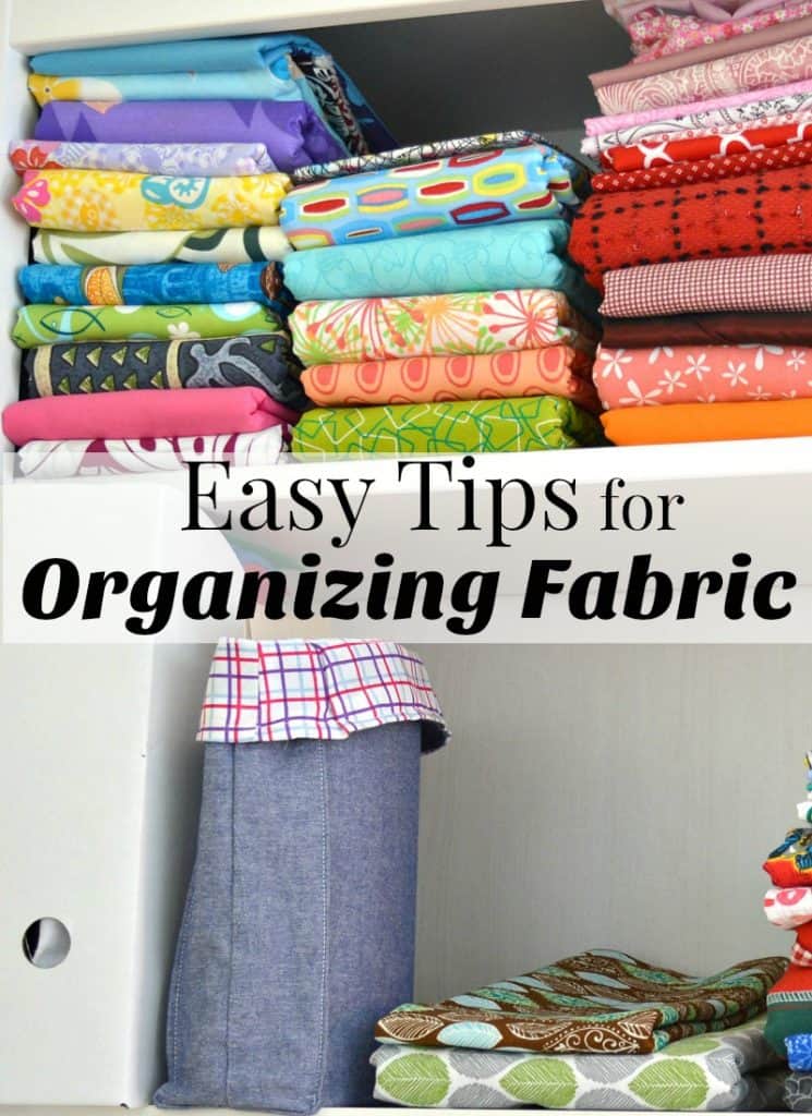 Easy tips for organizing fabric and your sewing room | Organized 31 for Ask Anna