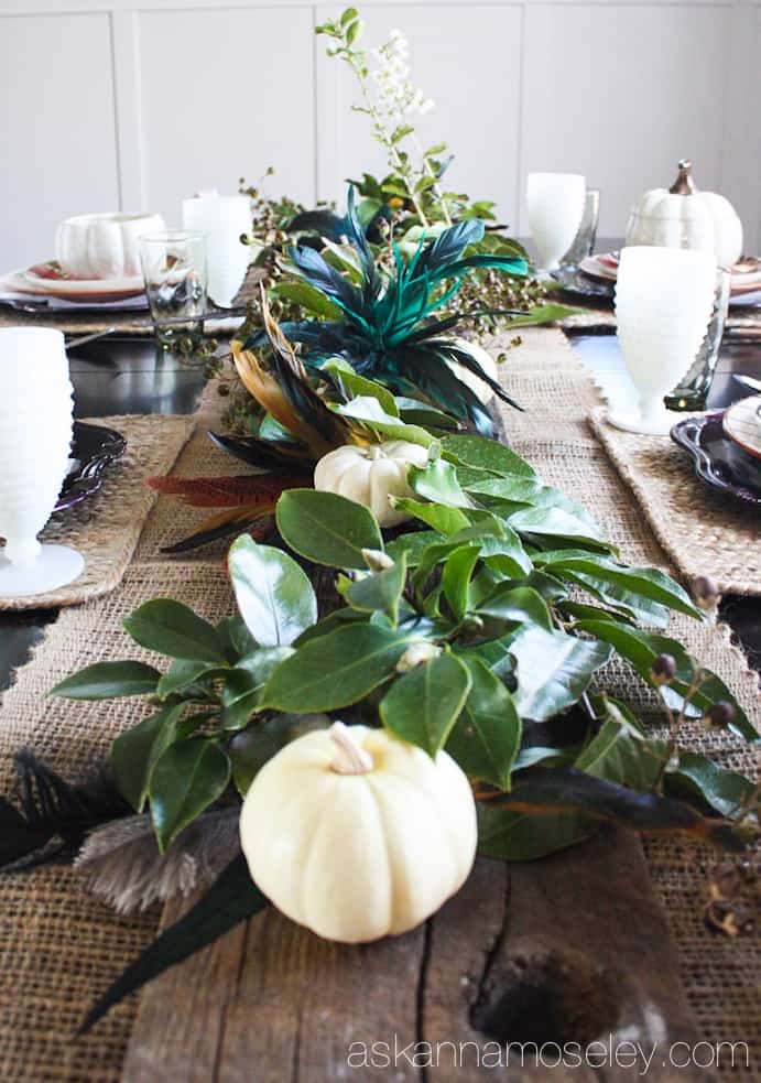 Simple and elegant Fall tablescape (you won't believe how affordable it was too!) | Ask Anna