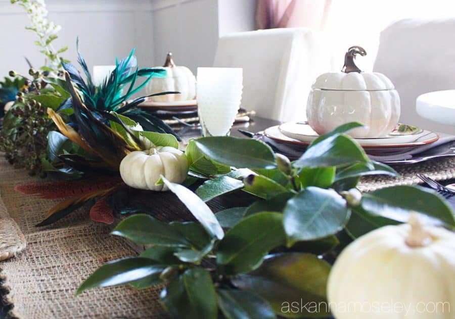 Simple and elegant Fall tablescape (you won't believe how affordable it was too!) | Ask Anna