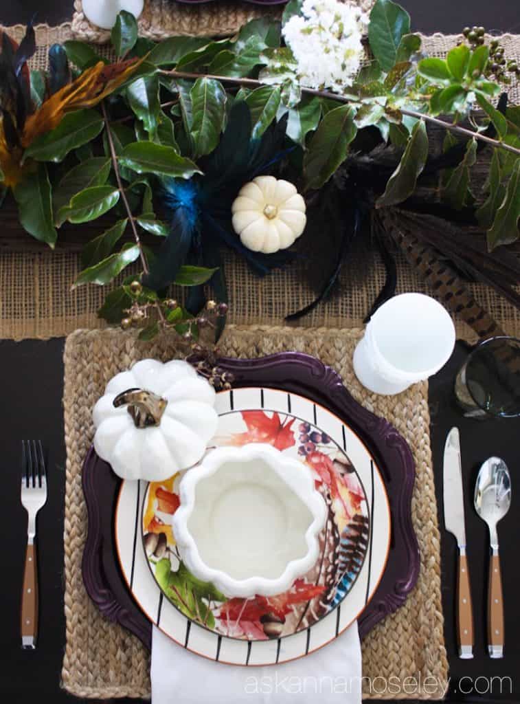 Simple and elegant Fall tablescape (you won't believe how affordable it was too!) | Ask Anna