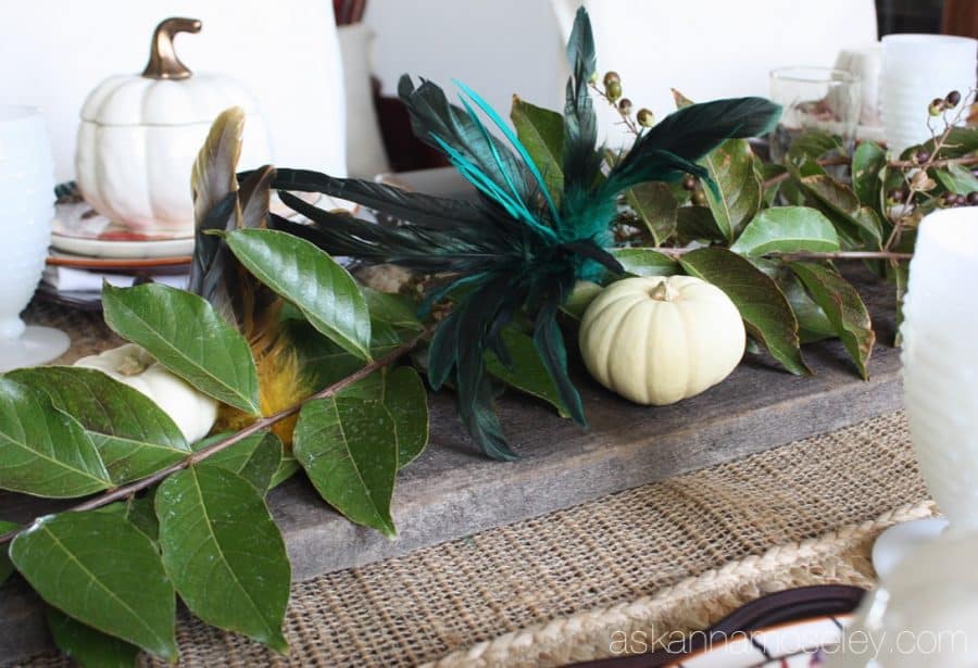 Simple and elegant Fall tablescape (you won't believe how affordable it was too!) | Ask Anna