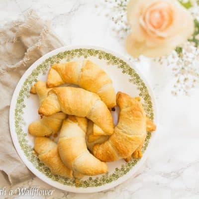 Maple Pumpkin Cream Cheese Stuffed Crescent Rolls