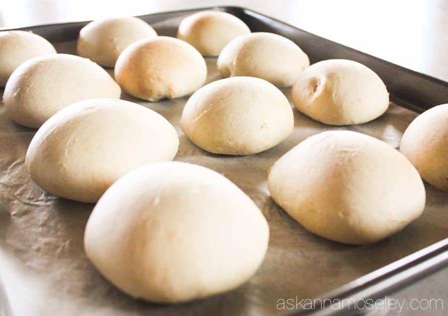 These are the BEST dinner rolls you'll ever eat. They are made from scratch and easy to make. They are dense, oh so delicious and I promise you will LOVE them | Ask Anna