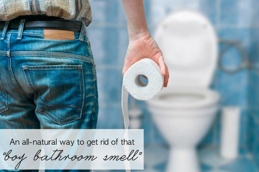 An all natural way to get rid of that "boy bathroom smell" | Ask Anna 