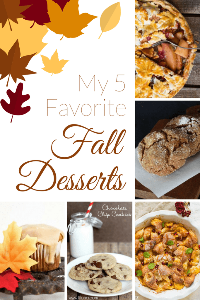 My 5 Favorite Fall Desserts