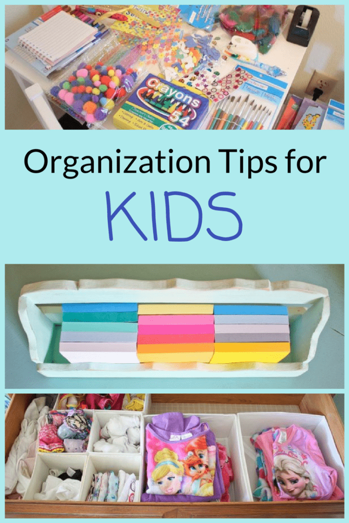 Find it hard to keep the place organized when you've got kids? It doesn't have to be difficult! From sorting their clothes and toys to teaching them to clean and organize by themselves, here are some quick and easy organization tips for kids.