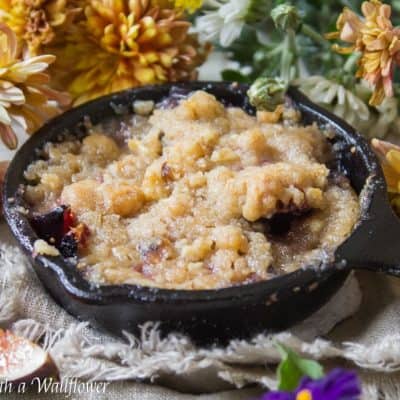 Maple Fig Crumble – The Perfect Autumn Dessert