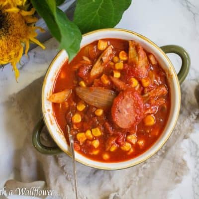 Smoky Chicken and Sausage Chili