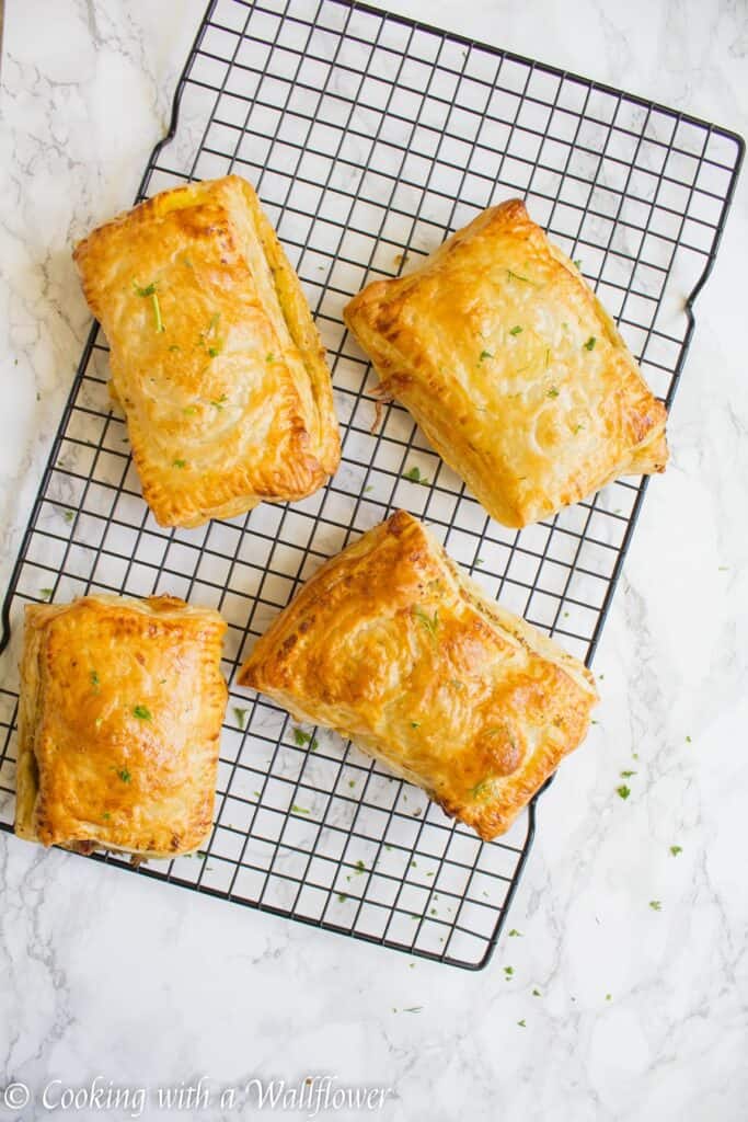 Sun-Dried Tomato Pesto Puff Pastries