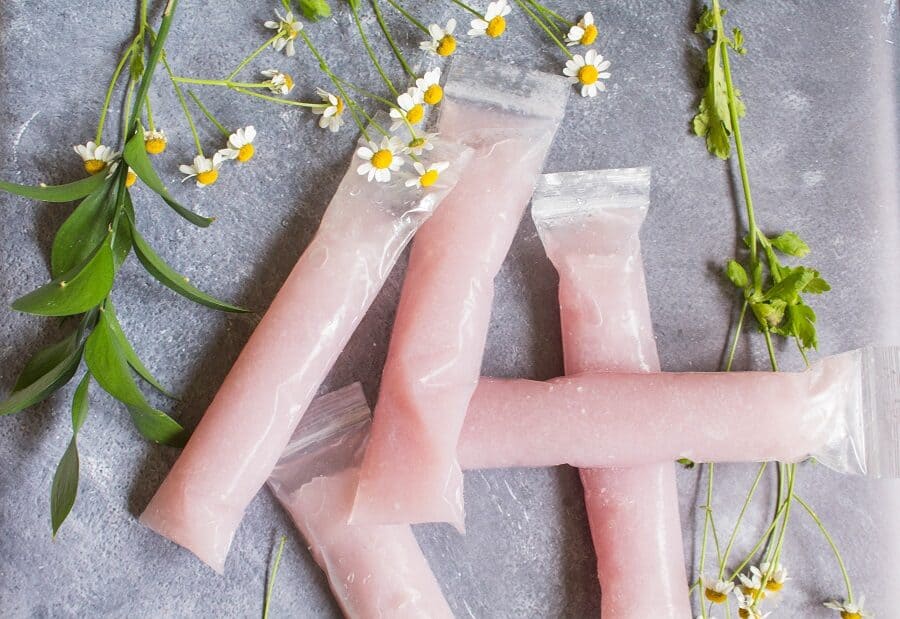 Lychee Rosé Wine Otter Pops 