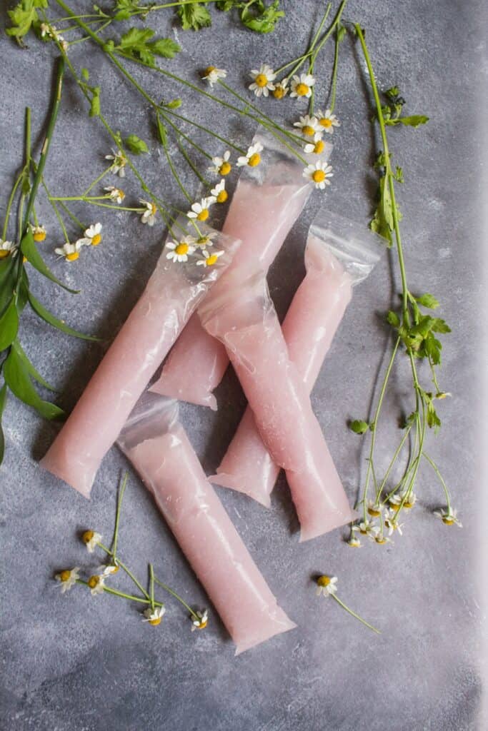 Lychee Rosé Wine Otter Pops 