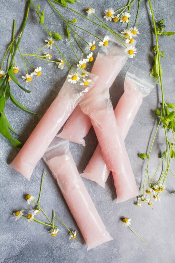 Lychee Rosé Wine Otter Pops 