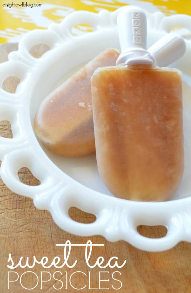 Sweet tea Popsicle | Ask Anna