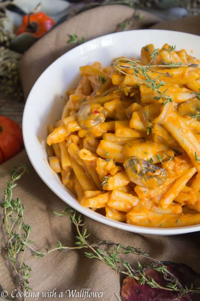 Creamy Pumpkin Pasta a la Vodka