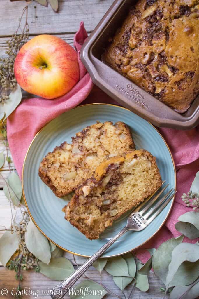 Chai Spiced Apple Bread