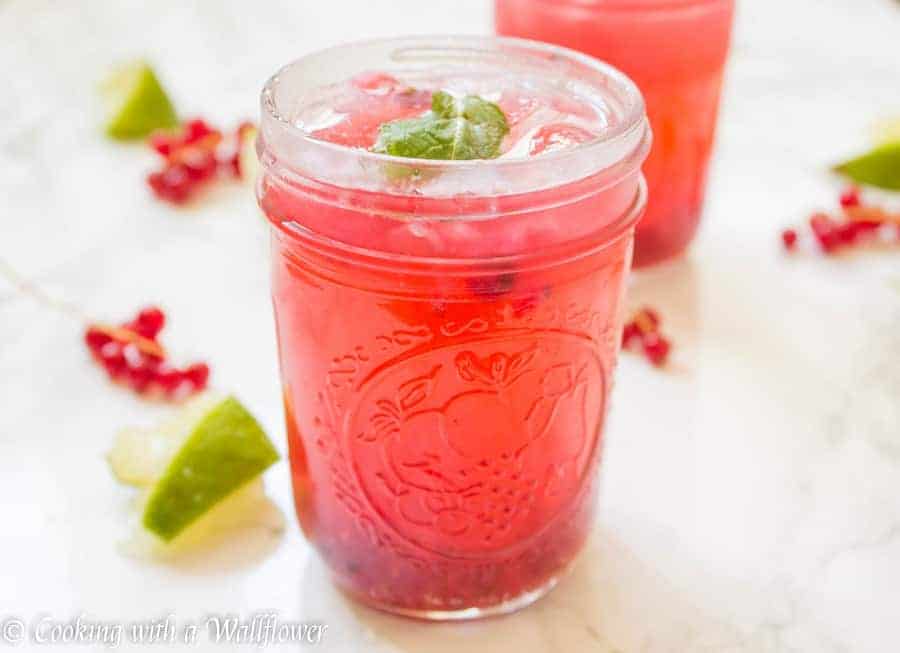 Red Currant Lime Soda | Ask Anna