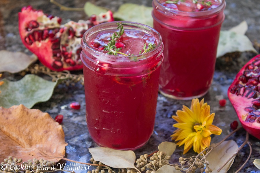 Pomegranate Gin Cocktail 