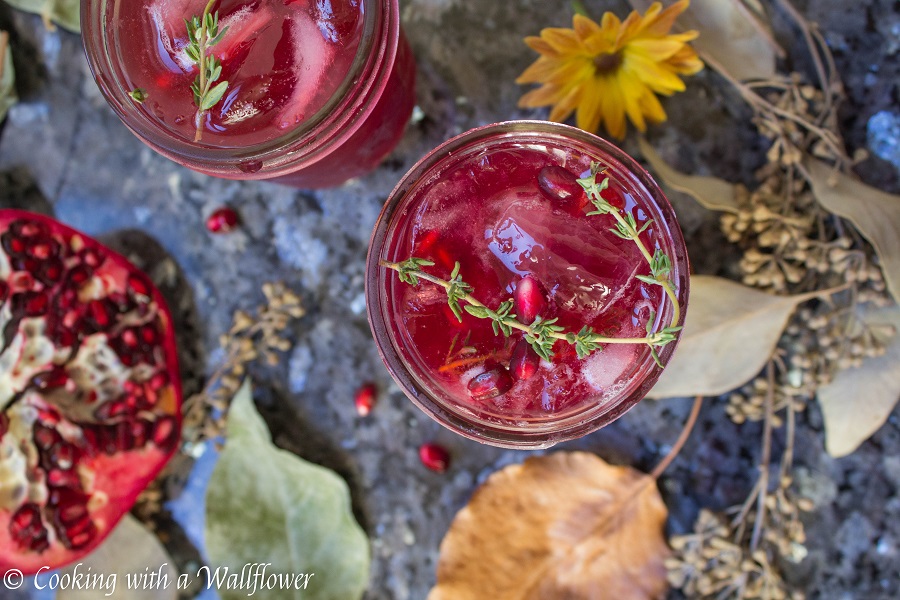 Pomegranate Gin Cocktail 