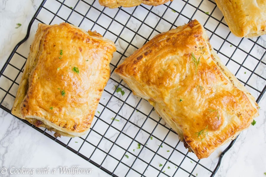 Sun-dried tomato puff pastries | Ask Anna