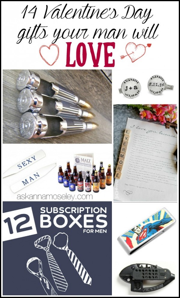 14 Valentine's Day gifts for men | Ask Anna