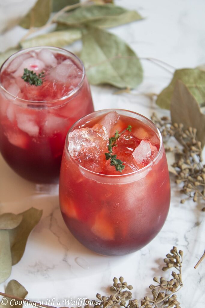 Sparkling Pomegranate Apple Lemonade