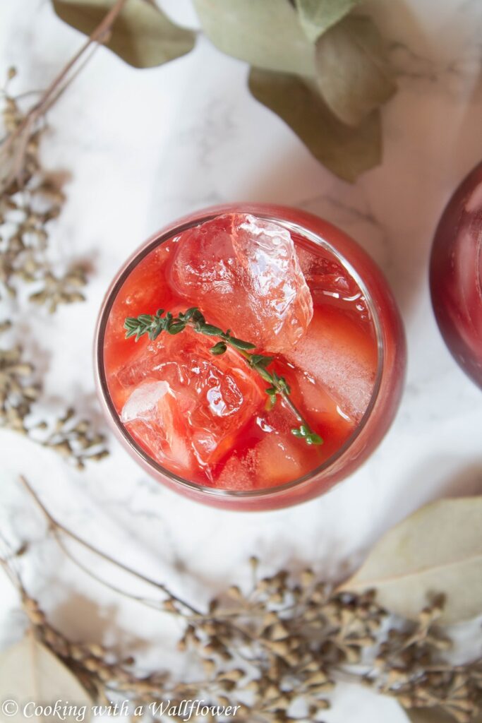 Sparkling Pomegranate Apple Lemonade