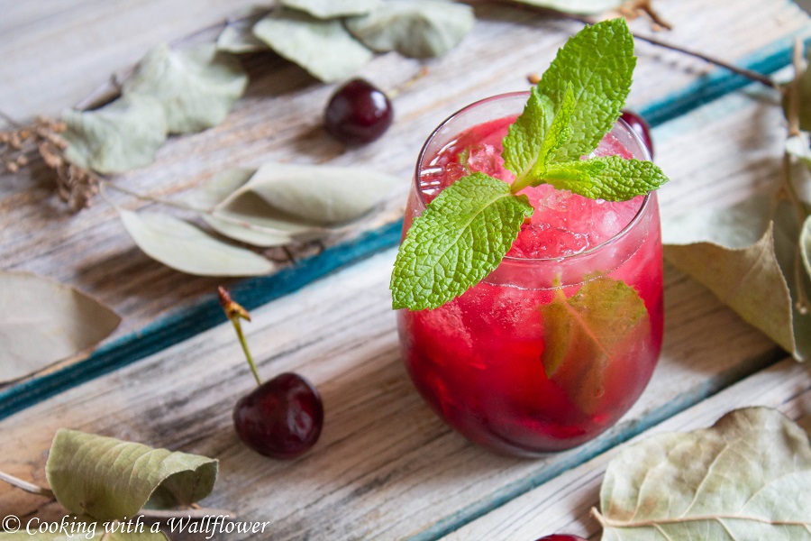 Sparkling Cherry Limeade 