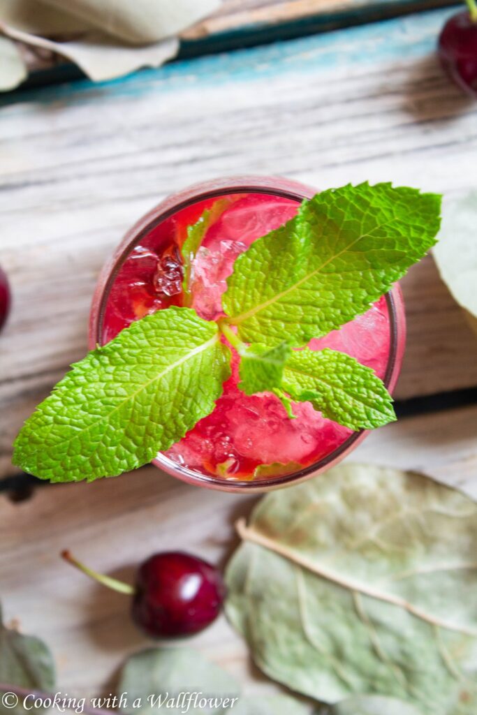 Sparkling Cherry Limeade 