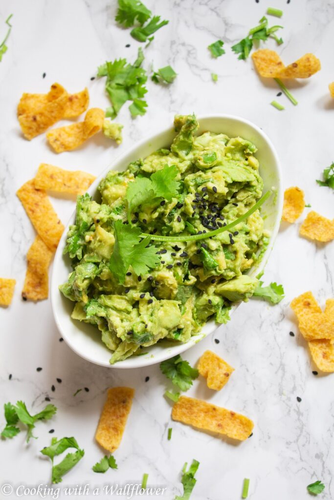 Spicy Sesame Avocado Salsa