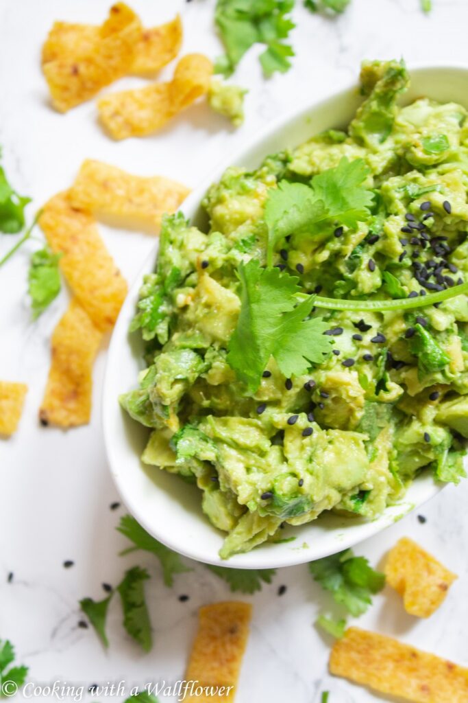 Spicy Sesame Avocado Salsa