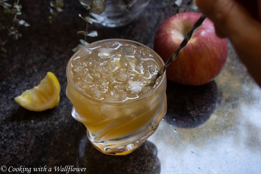 Apple Cider Bourbon Mule