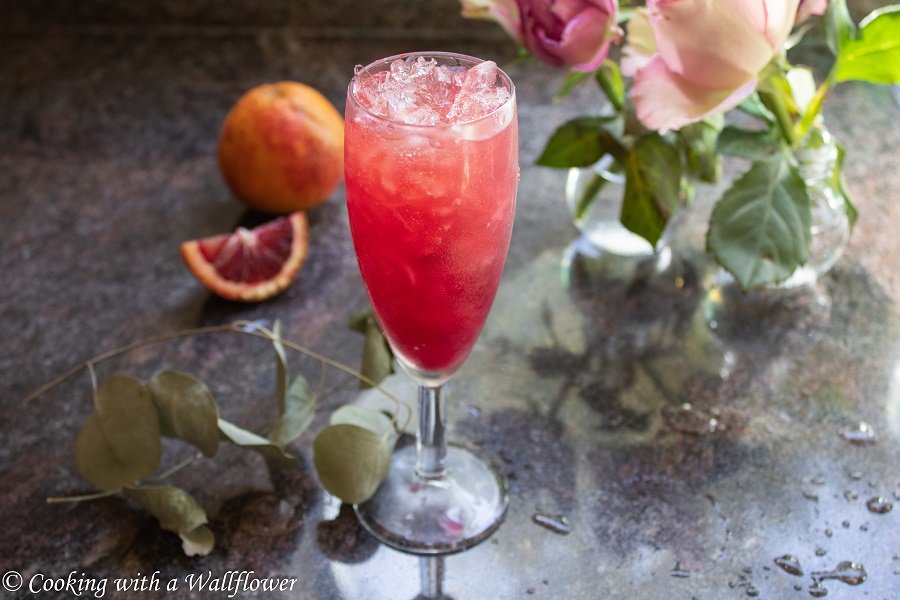 Blood Orange Mimosas