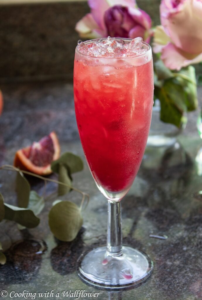 Blood Orange Mimosas