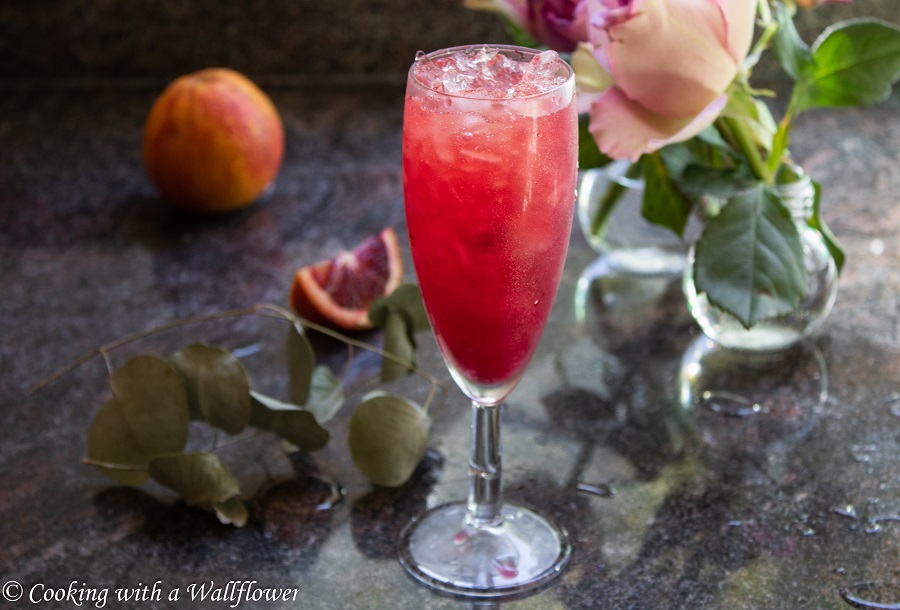 Blood Orange Mimosas