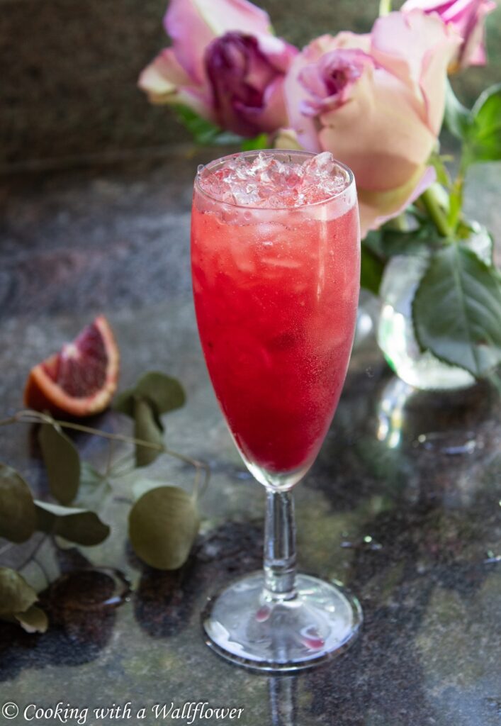 Blood Orange Mimosas