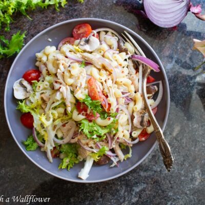 Honey Mustard Chicken Pasta Salad