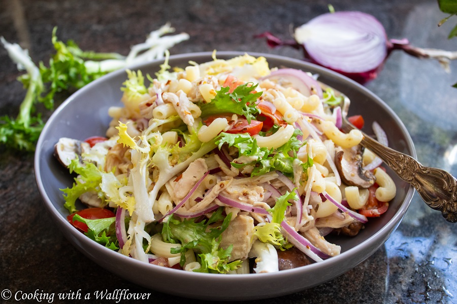 Honey Mustard Chicken Pasta Salad 