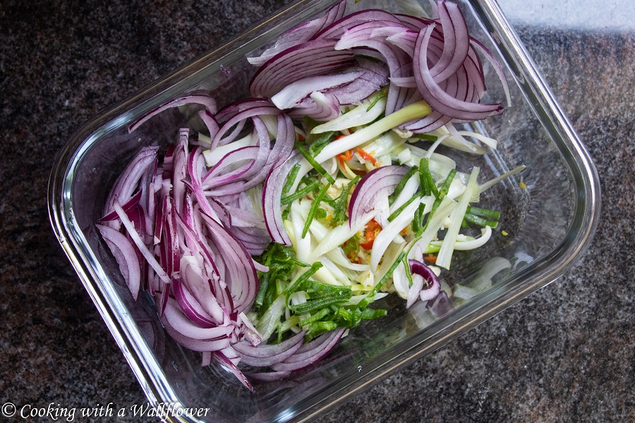 Honey Garlic Soy Avocado Cucumber Salad