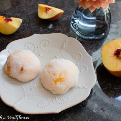 Peach Mochi